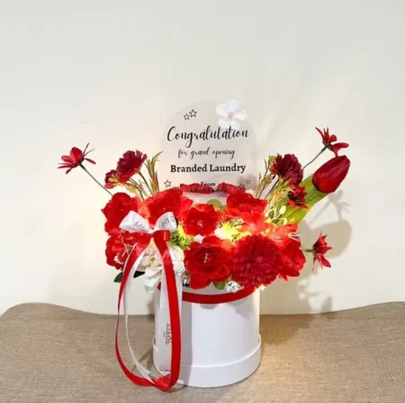 Bloom Box Akrilik Ucapan Grand Opening Pedurungan Semarang