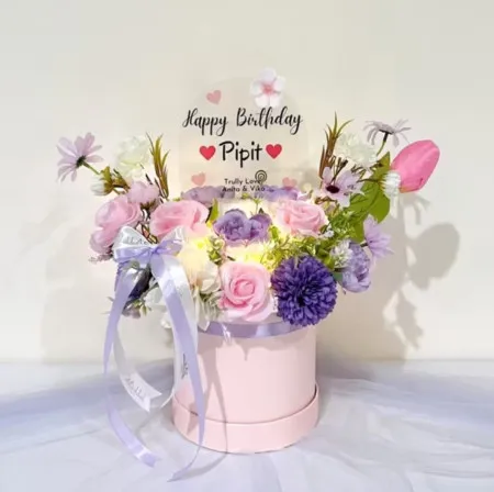 Bloom Box Akrilik Ucapan Ulang Tahun Pedurungan Semarang